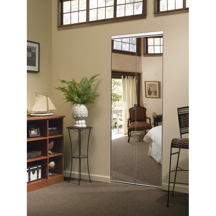 Custom Door and Mirror Mirrored BiFold Door with Installation Hardware